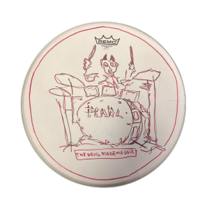 Drumvel (3) getekend door Cesar Zuiderwijk