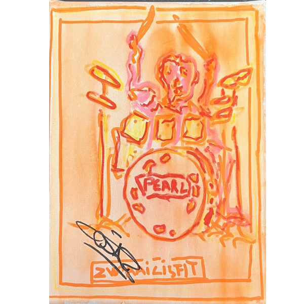 Schilderij (9) getekend door Cesar Zuiderwijk