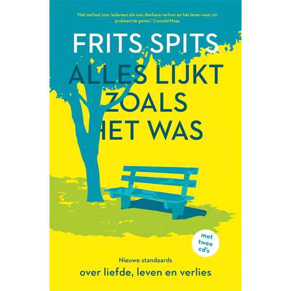 Frits Spits - Alles lijkt zoals het was. (2de hands boek+2CD)