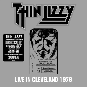 Thin Lizzy - Live In Cleveland 1976 RSD 2026 (2LP) Coloured (Transparant)