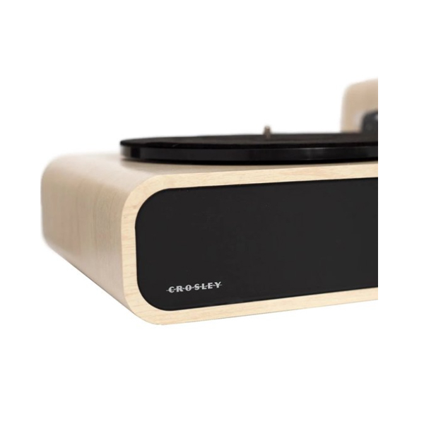 Crosley Gig platenspeler licht hout met externe speakers - Afbeelding 4