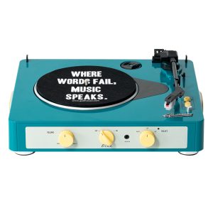 Gadhouse MK II Brad Retro platenspeler Green