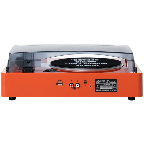 Gadhouse MK II Brad Retro platenspeler Mandarijn - Afbeelding 5