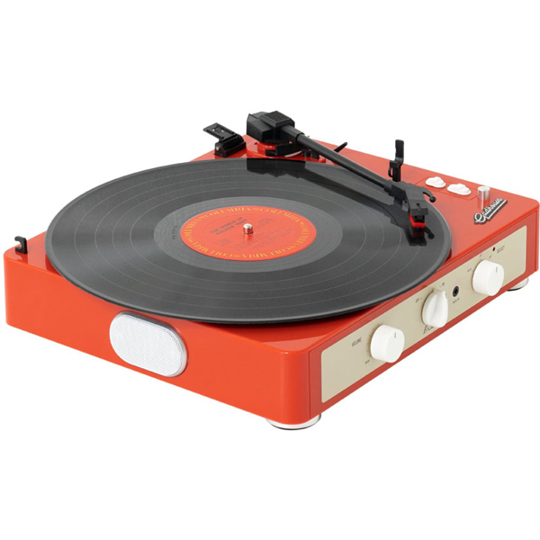 Gadhouse MK II Brad Retro platenspeler Mandarijn