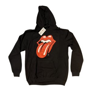 Rolling Stones Classic Tongue Hoodie Zwart (Trui met capuchon)
