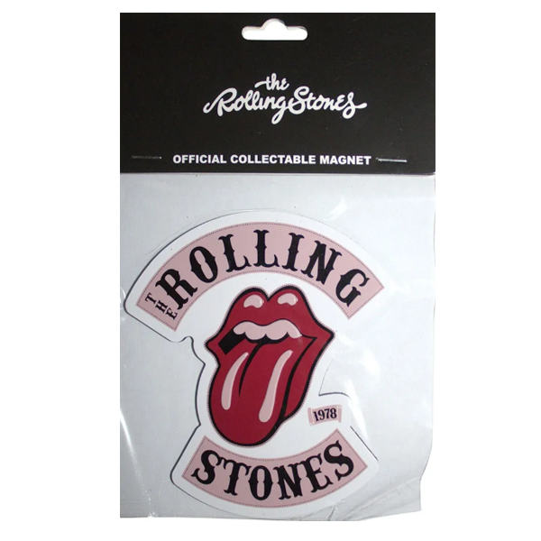 Rolling Stones - Tour '78 Embossed Koelkastmagneet