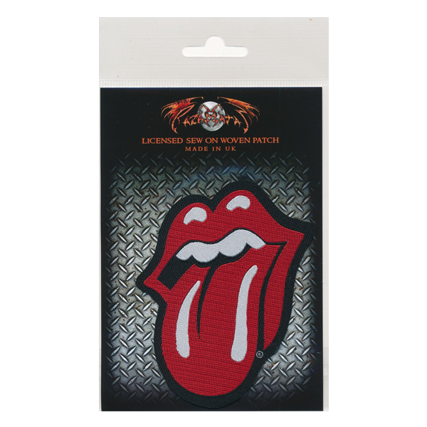 Rolling Stones - Tongue Cut-Out Opnaaiembleem (patch)