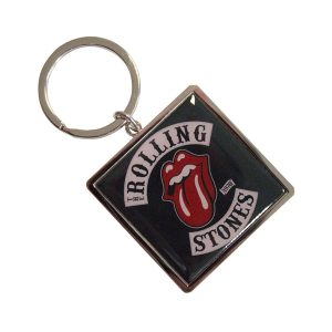 Rolling Stones - Tour '78 Bordered Sleutelhanger - Zwart