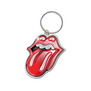 Rolling Stones - Classic Tongue Sleutelhanger *4* - Rood