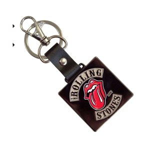 Rolling Stones - Tour '78 Sleutelhanger *6* - Zwart