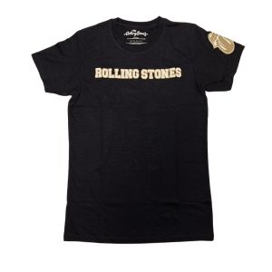 Rolling Stones - Logo And Tongue Applique Slub (t-shirt)