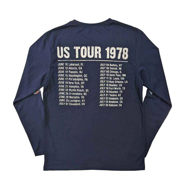 Rolling Stones - US Tour '78 Longsleeve (t-shirt) - Afbeelding 2