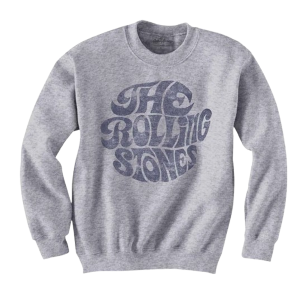 Rolling Stones Vintage 70s Logo (Sweatshirt/trui) grijs