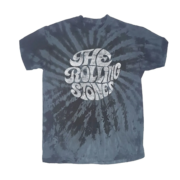 Rolling Stones - 70's Logo blauw (t-shirt)