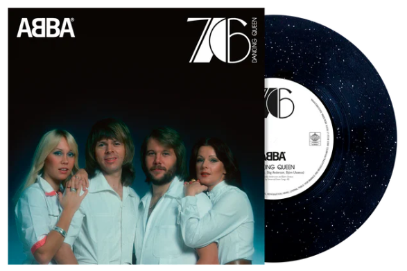 Abba - Dancing Queen Jubileum editie Remastered (10" vinyl Black Sparkling) *Pre-order* - Afbeelding 2