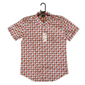 Rolling Stones - Tongue And Text Shirt - Wit (overhemd)