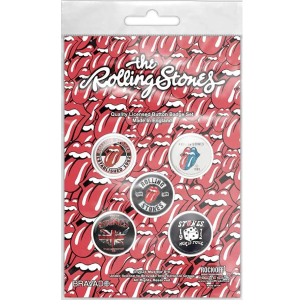 Rolling Stones - Tour Collection 5 buttons *10*