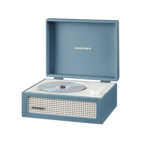 Crosley Voyager CD Player Kleur Washed Blue (CD speler)