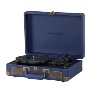 Crosley Cruiser Plus Draagbare Platenspeler kleur Marine blauw