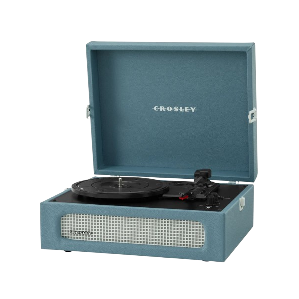 Crosley Voyager Bluetooth Platenspeler kleur Washed Blue