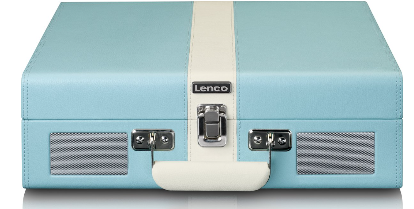 Lenco Classic Phono TT-110BKRD - Platenspeler - Blauw Wit - Afbeelding 3