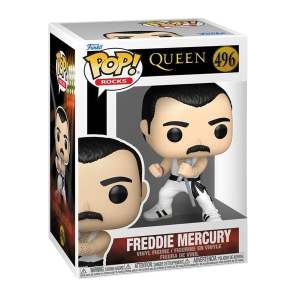 Queen - Freddie Mercury (white singlet) Funko Pop! Rocks (496)