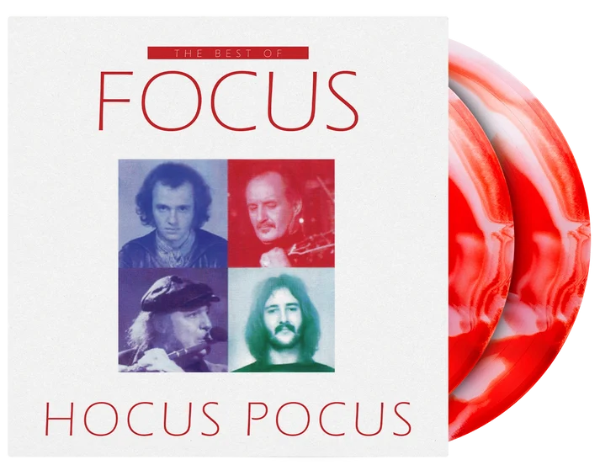 Focus - Best Of Focus Hocus Pocus (2LP) Lim./coloured (red/white swearl) *Pre-order* - Afbeelding 2