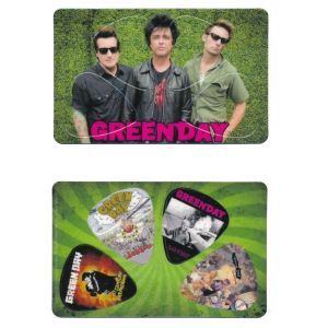 Plectrums 25 Greenday (4 stuks)