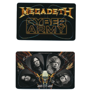 Plectrums 39 Megadeth (4 stuks)