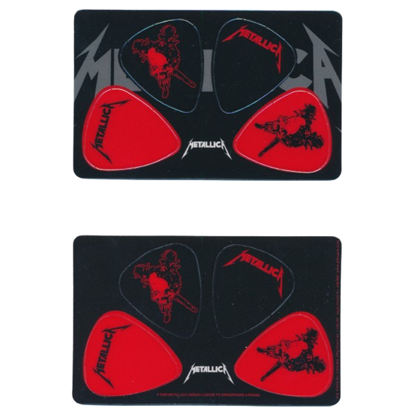 Plectrums 40 Metallica (4 stuks)