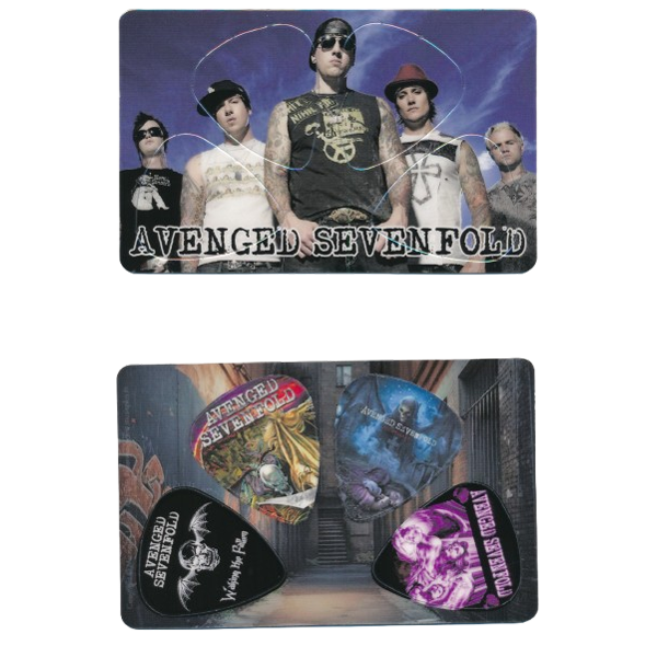 Plectrums 17 Avenged Sevenfold (4 stuks)
