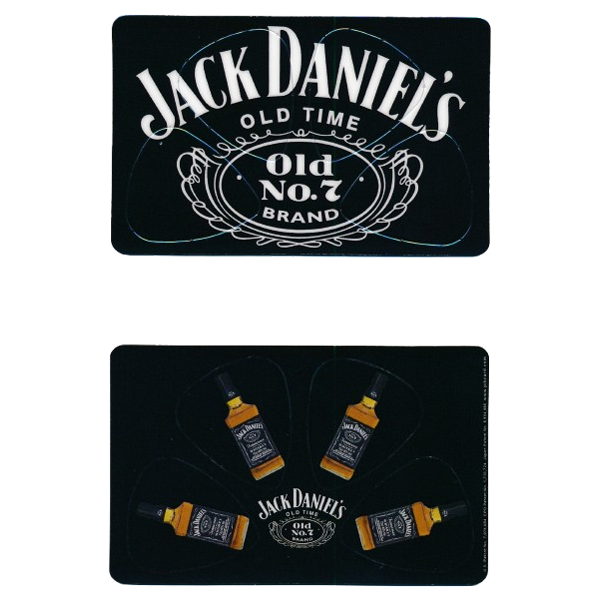 Plectrums 21 Jack Daniels (4 stuks)